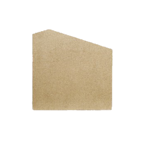 vermiculite board liner shaped for the left side of a boru 4kw stove